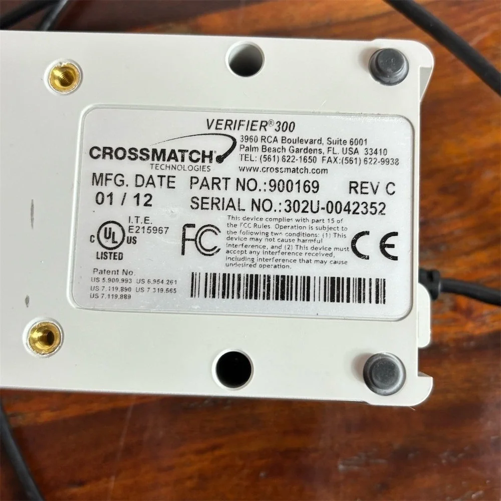 CrossMatch‎ Verifier 300 LC 2.0 USB Fingerprint Capture Device Scanner